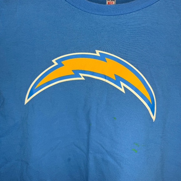 NFL Los Angeles Chargers Kids T-Shirt – Size 10/12 Youth – Blue - Picture 3 of 4